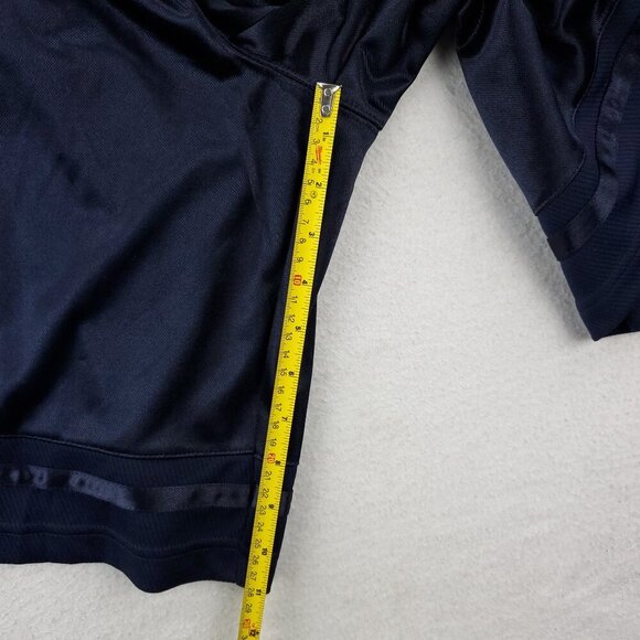 AND1 Basketball Shorts Core Mesh 11" Inseam Logo Navy Blue Baggy Men XL - Picture 8 of 10